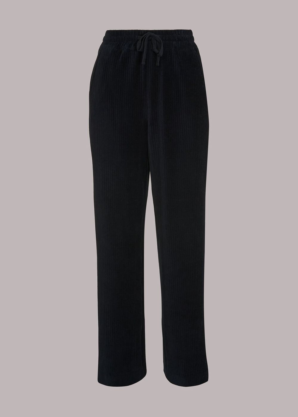 Whistles Millie Corduroy Pants Navy | US-38290ORUW